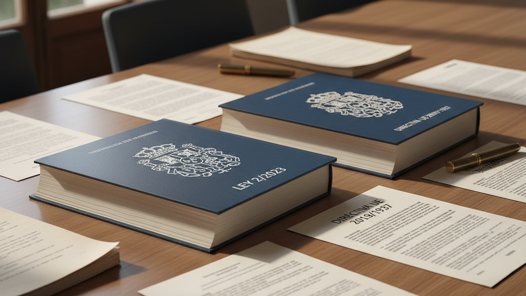 Ley 2/2023 y Directiva UE 2019/1937 Ley 2/2023 y Directiva UE 2019/1937