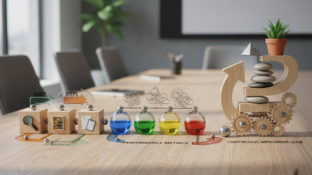Auditoría post‑implementación Diagrama de auditoría y seguimiento después de implantar el canal de denuncias