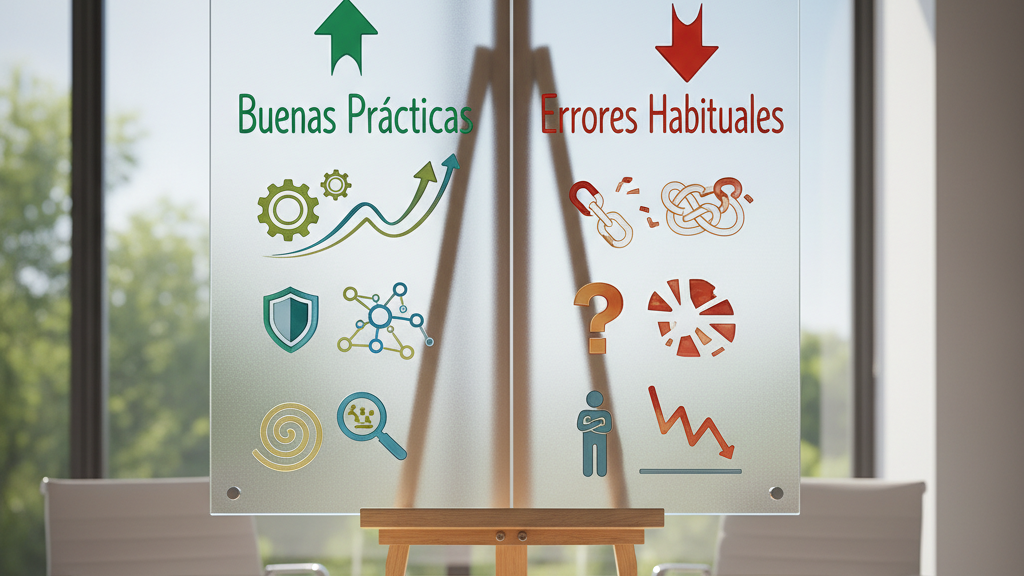 Buenas prácticas y errores habituales