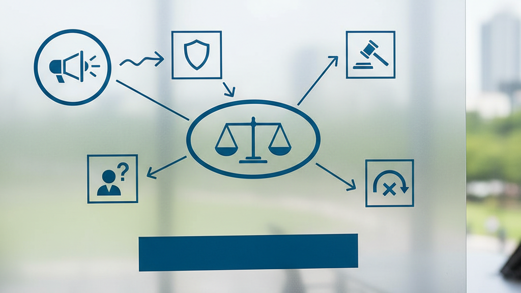 Canal de denuncias obligatorio Diagrama explicativo del canal de denuncias interno y por qué es obligatorio según la normativa española
