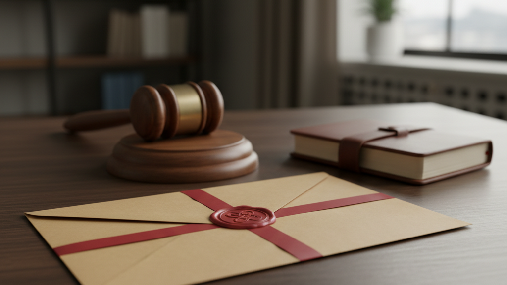 Características de un canal de denuncias, imagen de un sobre cerrado