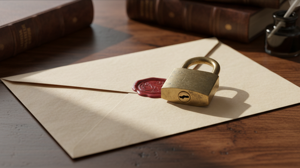 Principios de confidencialidad y anonimato, imagen de un candado