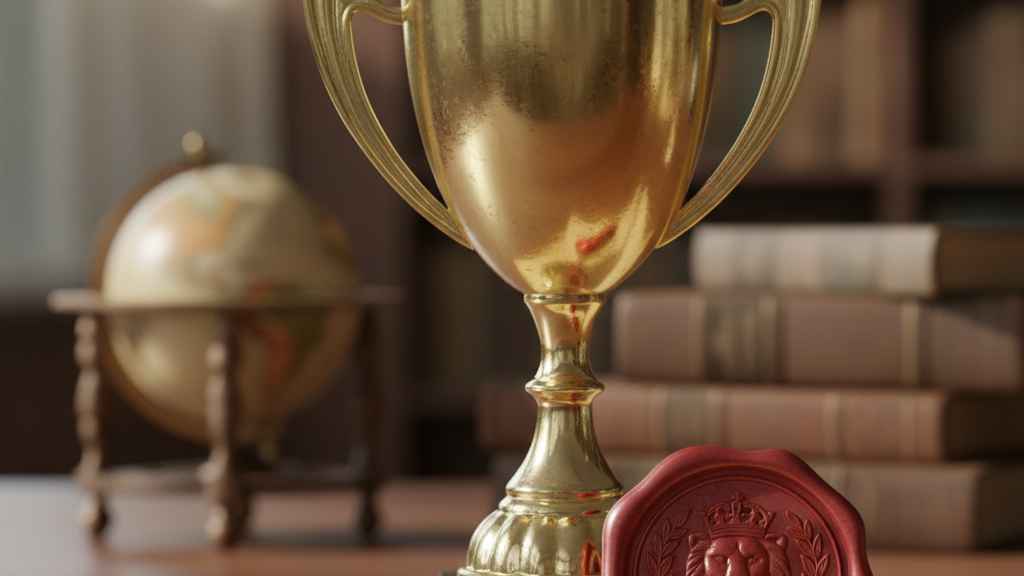 Ventajas competitivas, imagen de un trofeo