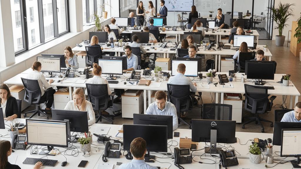 Umbral 50 empleados Representación del umbral de 50 empleados para la obligación del canal de denuncias