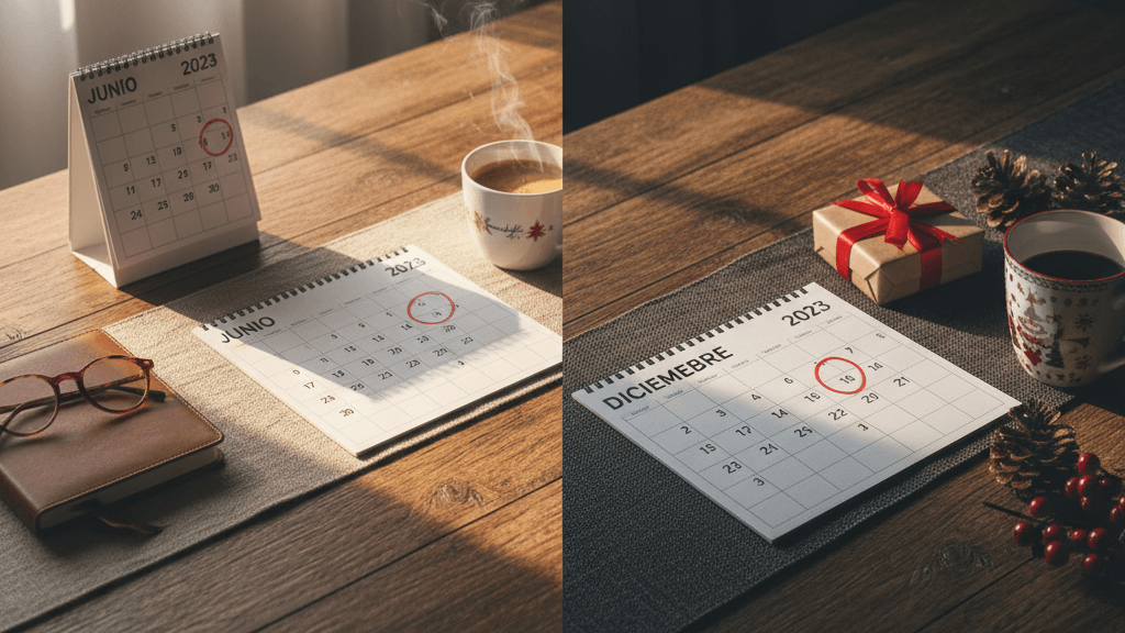 Calendario con los plazos del 13 de junio y 1 de diciembre de 2023 para el canal de denuncias