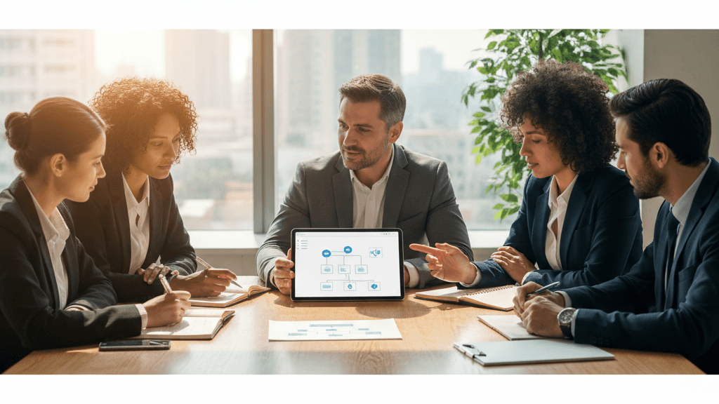 Diagrama de flujo que muestra los pasos clave para implementar un canal de denuncias digital en una organización