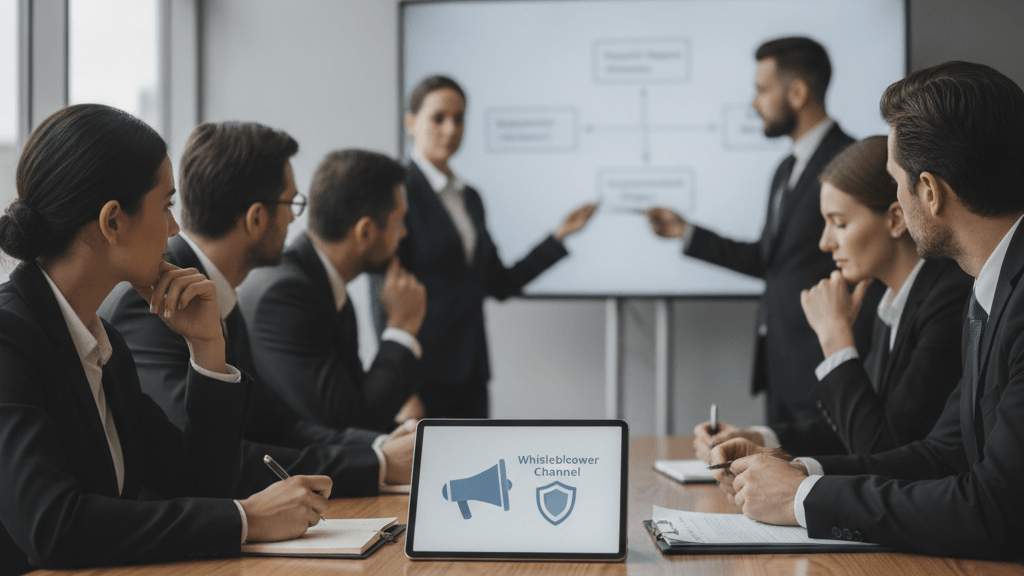 Diagrama del canal de denuncias para empresas que facilita la trazabilidad de denuncias falsas