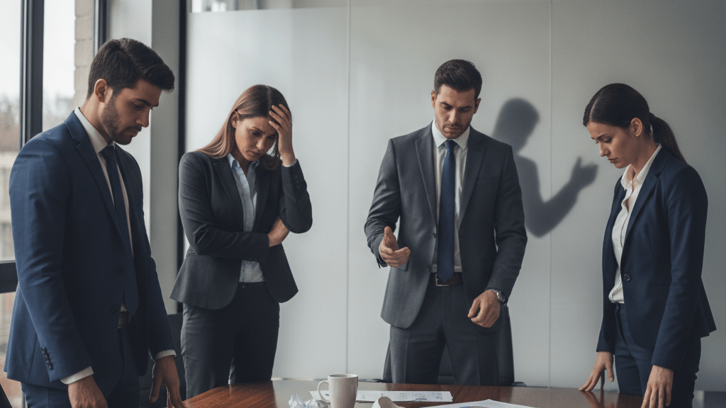 Imagen que muestra la pérdida de confianza de empleados y clientes por la ausencia de un canal de denuncias